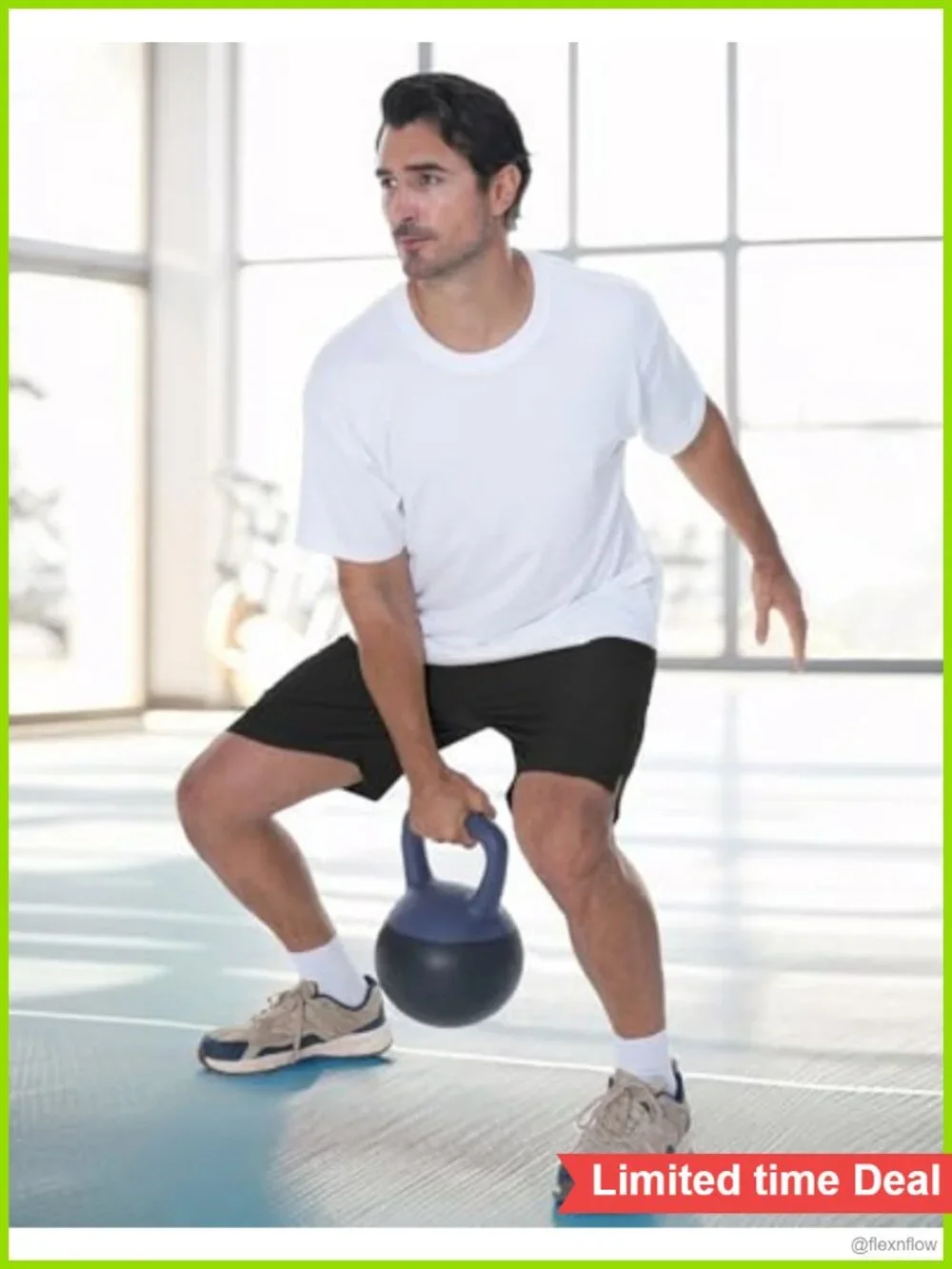 2 Pack Mens Athletic Workout Shorts 7